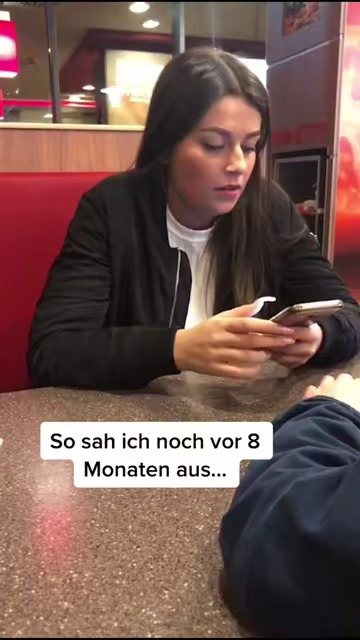 TikTok von Domi aus 2021: von 74 auf 54 Kilo