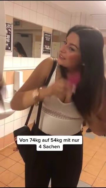 TikTok von Domi aus 2021: in 7 Monaten 20 Kilo